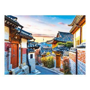 [퍼즐피플]DIY 보석십자수 북촌 40x50cm 랜드마크 캔버스형