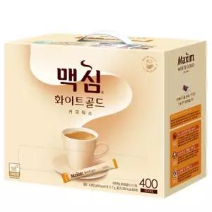 동서식품 맥심 화이트골드 커피믹스 400T X 4