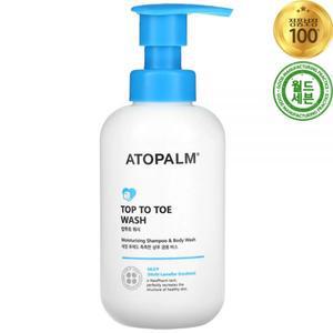아토팜 탑투토  워시 모이스처라이징 샴푸  바디 300ml Top to Toe Wash Moisturizing Shampoo Body