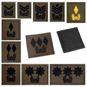 [BZJL7ISL_4C]군용 모래색 특전사 계급장 패치 와펜