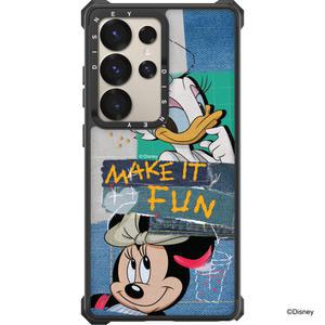디즈니 갤럭시 S22 울트라 임팩트 디즈니 패치워크 디자인 맥세이프 범퍼 휴대폰 플러스 케이스