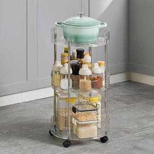 거실 3단 예쁜 미용실 선반 수납 주방 이동식 트롤리