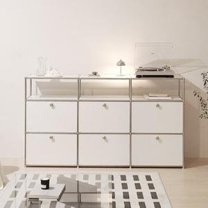 [전국무료배송] 발렌 미드센츄리33 모듈 거실 수납장 1840