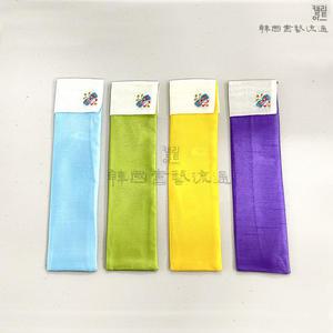 캘리아트 비단 부채집 (대) 1개 전통부채 접선 합죽선 휴대용 주머니