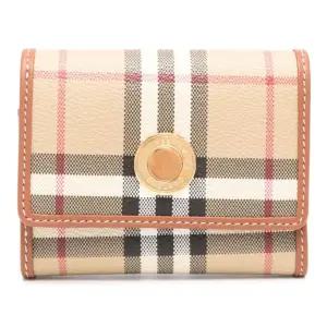 플래드 패턴 폴더블 스냅 클로저 지갑 8094423155143 A7026