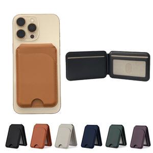 RTOL 맥세이프 마그네틱 가죽 카드홀더 지갑 갤럭시 S24 울트라 Sumsung S 25 플러스 휴대폰 가방 거치대 그립톡