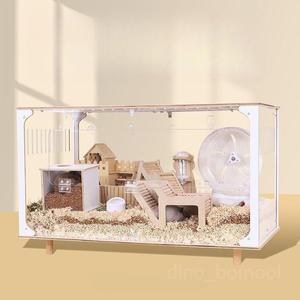 아크릴 케이지 카르노 친칠라 사육장 골든햄스터 사육함 용품 햄스터집