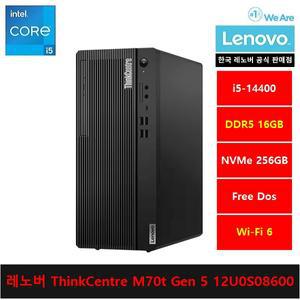 레노버 ThinkCentre M70t Gen 5 12U0S08600 14th-i5/16gb/256gb/FreeDos - ps