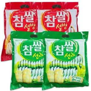 크라운 참쌀 설병270gX2개+선과 253gX2개 총4개