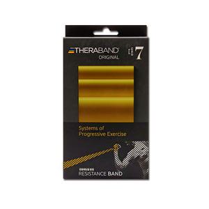 세라밴드 스트레칭밴드 근력 튜빙 골드 2M 레벨 7