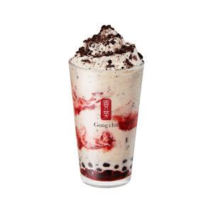 [공차] 딸기쿠키스무디+펄 L