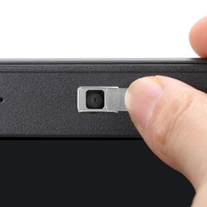 금속 웹캠 커버 슬라이더 셔터 개인 정보 울트라 씬 카메라 스티커 노트북 스마트폰 범용 1/3 피스