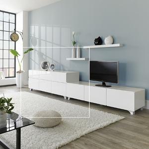 [보루네오]라보떼 아셀리아 1500 2단 거실장 AX5113(수도권무배)