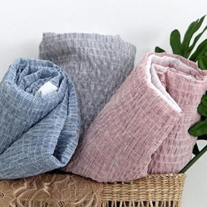 [바숨]믹스 시원한 시어서커 얇은 여름 이불 홑이불 SS/Q 겸용