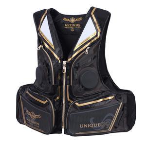 아티누스 AV-150N 사계절 플로팅 베스트 블랙 구명복 낚시 구명조끼