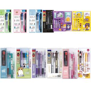 자바 올인원 필기구 문구 학용품 세트 생일 단체 선물 샤프 볼펜 형광펜 샤프심 멜티펜 학교 학원 선물
