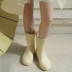 [셀럽 PICK] 로자린 방수 레인부츠 (2TYPE) (미들,롱)