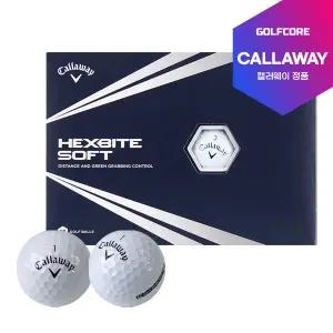 [캘러웨이][25년신상]캘러웨이 HEX BITE SOFT 헥스바이트 소프트 3피스 골프공