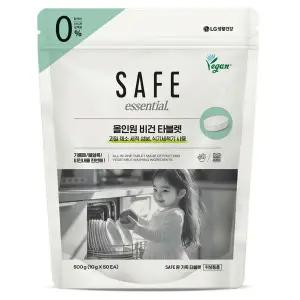 세이프 에센셜 비건 타블렛 식기세척기 세제 (50입)