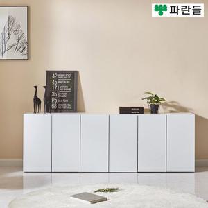 [착불배송] 파란들가구 1800X600 18T E0목재 LPM 슬림수납장 거실장식장