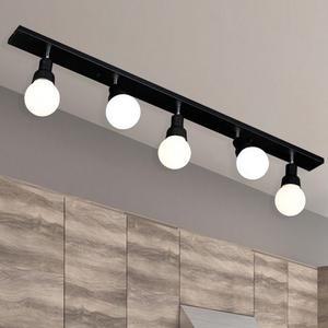 리더스 5등 직부 LED주방등 블랙 화이트 전구포함 LED레일조명 LED주방조명 주방인테리어