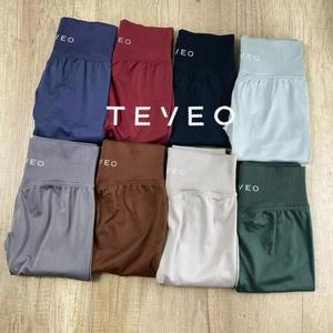 2025 TEYEO 레깅스 높은 스포츠 SWEAT ST 여성용 바지 요가 탄력성