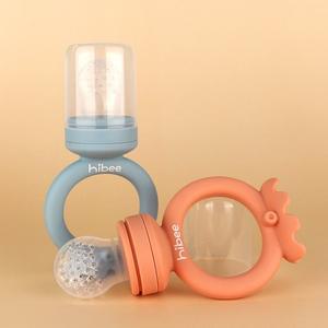 [하이비] 실리콘 문어냠 과즙망 치발기 쪽쪽이 공갈젖꼭지