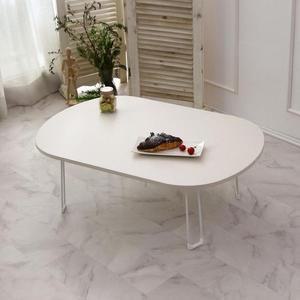 [피커]국산 타원형 접이식 거실 테이블 좌탁 900mm