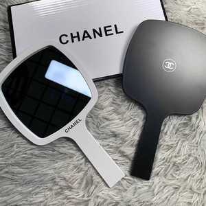 작은 거울 샤넬 미니 손잡이 제품 손거울 휴대용 화장거울