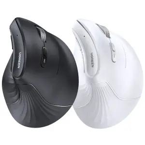 유그린 버티컬 인체공학 트리플 멀티태스킹 무선 블루투스 무소음 마우스 4000DPI MU008