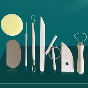 조소 공방 도자기도구 도예 도구 8종세트 M12863