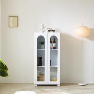 [인터데코]유리문 장식장 거실장 양주장 상패 트로피 진열장 60cm P0000RIS (착불)