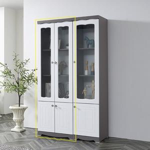 [인터데코]유리문 장식장 거실장 양주장 상패 트로피 진열장 60cm P0000BGX (착불)