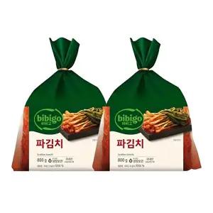 [CJ제일제당][T]비비고 파김치 800g x2개