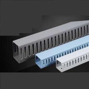 케이블 덕트 전기 플라스틱 난연성 수평 PVC 판넬 배선