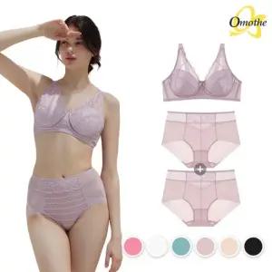 오모떼 ABCDE빅컵 프리미엄 에어글램 브라 1종 or 햄팬티 2종 /컬러 택 일