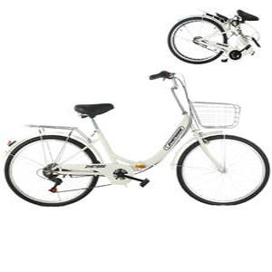 바구니자전거 접이식 생활자전거 미조립 클래식