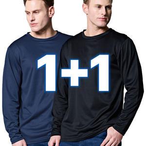 WMK 2장세트 봄 가을 쿨론티셔츠 아웃도어 긴팔티 A109