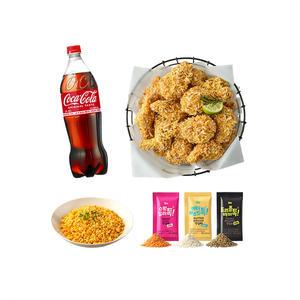 BHC 콰삭톡+뿌링클라이스+콜라1.25L