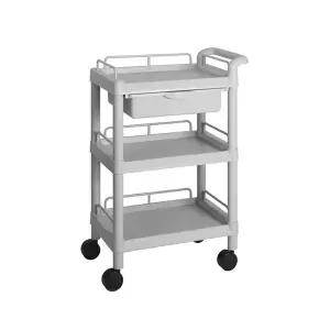 3단 왜건 서랍 가드포함 (101J) 병원, 피부샵 관리실, 미용카트, 트롤리, 이동식 카트