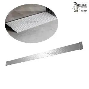 국산 알루미늄 실내 경사로 문턱받침 1단 (1000x46x10mm) 휠체어 유모차 진입판