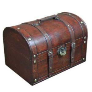 빈티지 나무 상자 수납함 대형 보물상자 박스 인테리어 우드박스