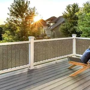 테라스 가림막 전원주택 발코니 난간 울타리 휀스 담장 가리개 사생활보호