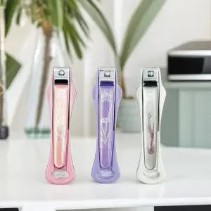 프리미엄 777 손톱깍이 명품 (대 2개) 쓰리세븐 손톱깎이 정리기 컬러 튀김방지 케이스