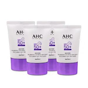 AHC 마스터즈 멜라프로텍트 워터풀 선크림 40ml(SPF50+ PA++++) 4개 I