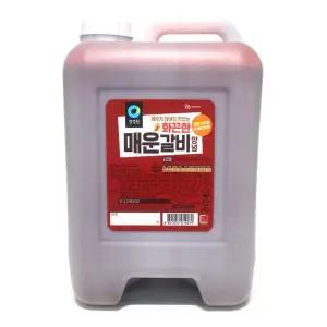 대상 청정원 화끈한매운갈비양념 10kg