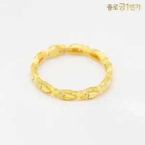 여자 순금 반지 컷팅 물고기 1.875g