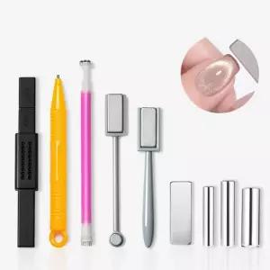 [자석 네일 마그넷 끝판왕!] 8가지 스타일 구현 가능한 젤네일 전용 자석