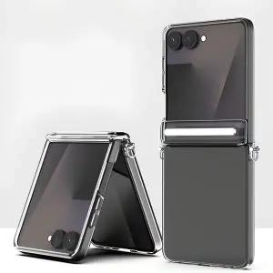 갤럭시 Z플립7 플립7 6 5 힌지보호 케이스 정품 TRY 오토 힌지 마그네틱 클리어 하드케이스