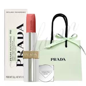 프라다 모노크롬 하이퍼 매트 립스틱 P60 브릭 핑크